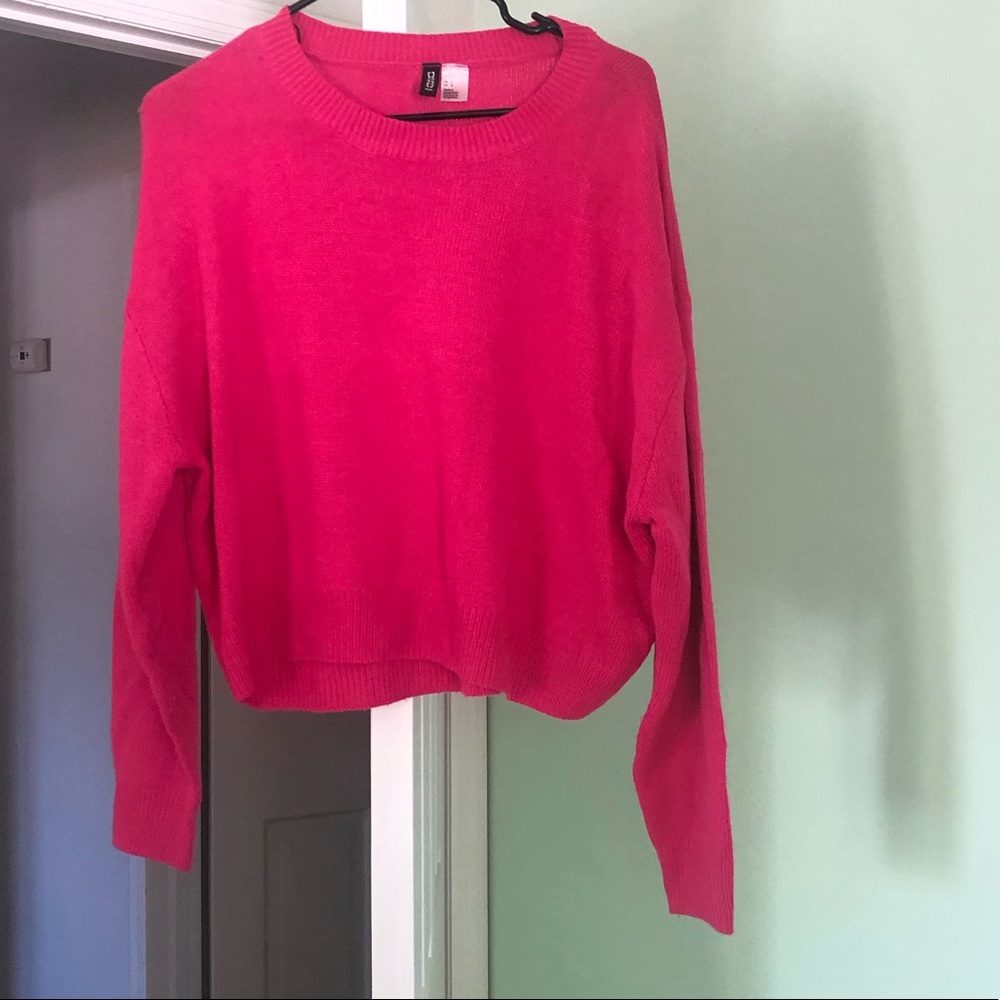 Bright Pink H&M Sweater